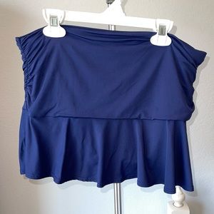 Lands end women’s swim skirt with built in bikini